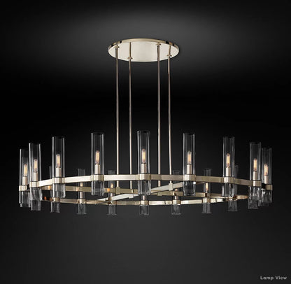 Ravelle Round Chandelier 60" - ebuylight