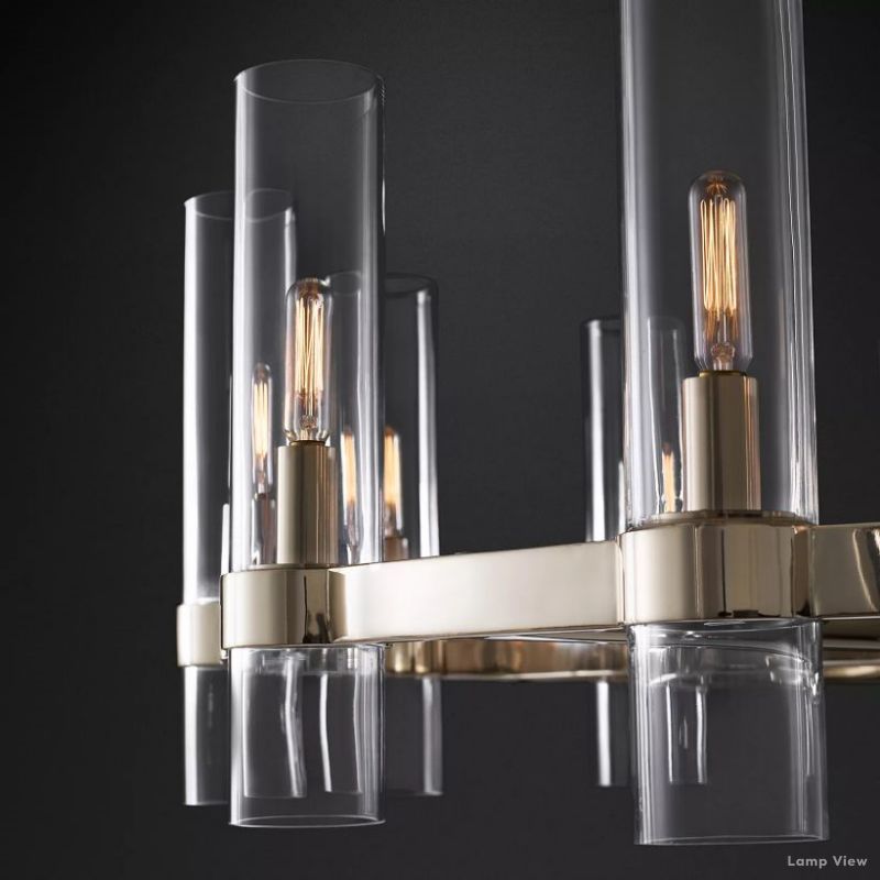 Ravelle Round Chandelier 36" - ebuylight