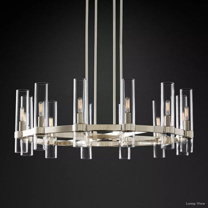Ravelle Round Chandelier 36" - ebuylight