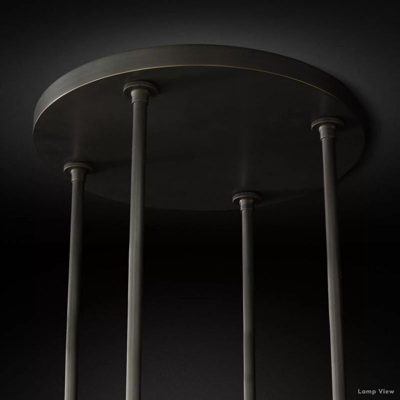 Ravelle Round Chandelier 36" - ebuylight
