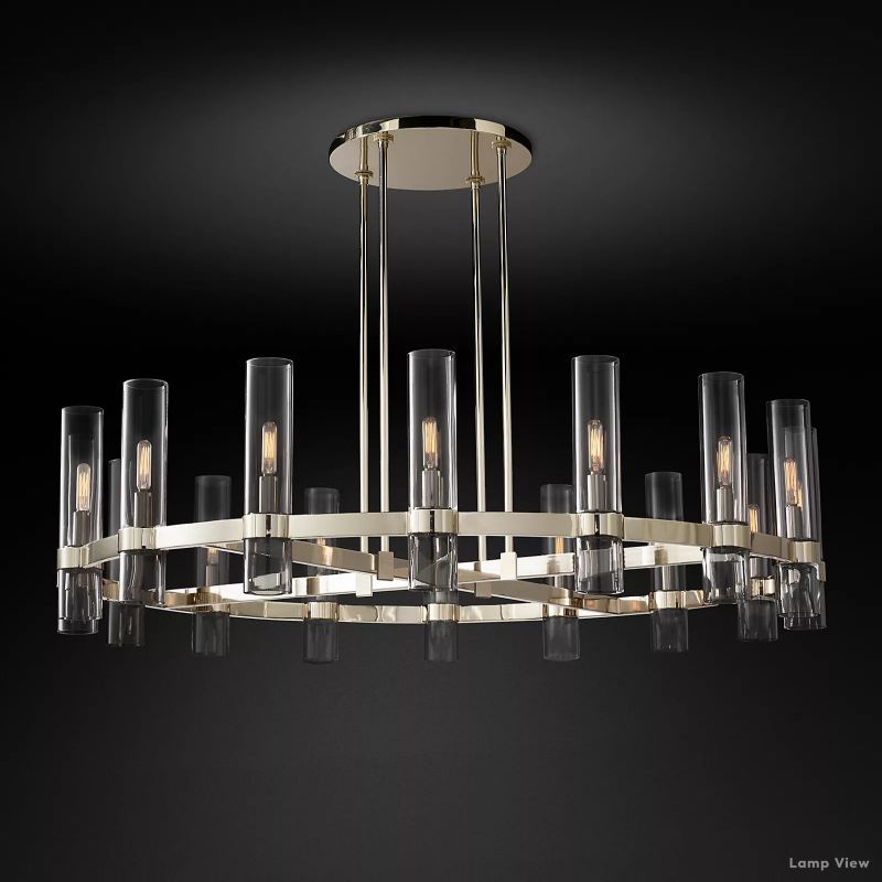 Ravelle Round Chandelier 48" - ebuylight