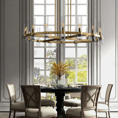 Ravelle Round Chandelier 48" - ebuylight