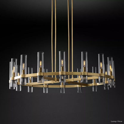 Ravelle Round Chandelier 48" - ebuylight