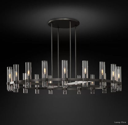 Ravelle Round Chandelier 60" - ebuylight