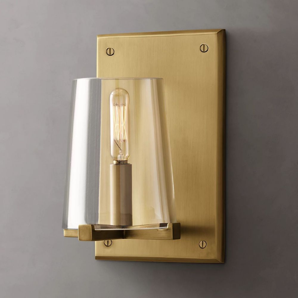 Pauillac Glass Wall Sconce