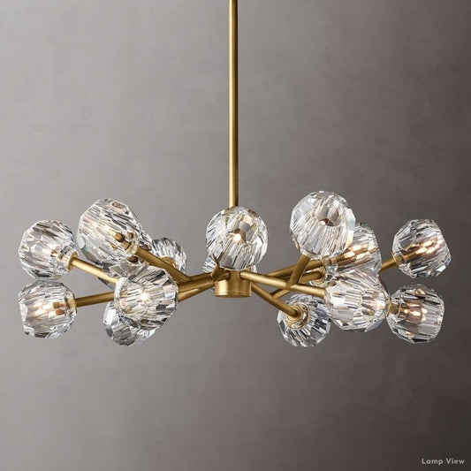 Boule Spherical Cristal Round Chandelier 36"