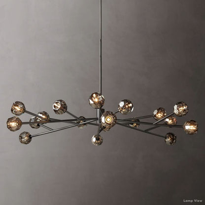 Boule Spherical Cristal Round Chandelier 72"
