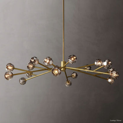 Boule Spherical Cristal Round Chandelier 72"