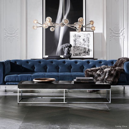 Boule Spherical Cristal Round Chandelier 72"