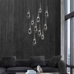 Water Drop Round Chandelier