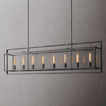 Beckman Rectangular Chandelier 72"