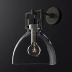 Machinist Cloche Wall Sconce