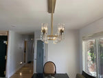 Arcachon Rectangular Chandelier 54"