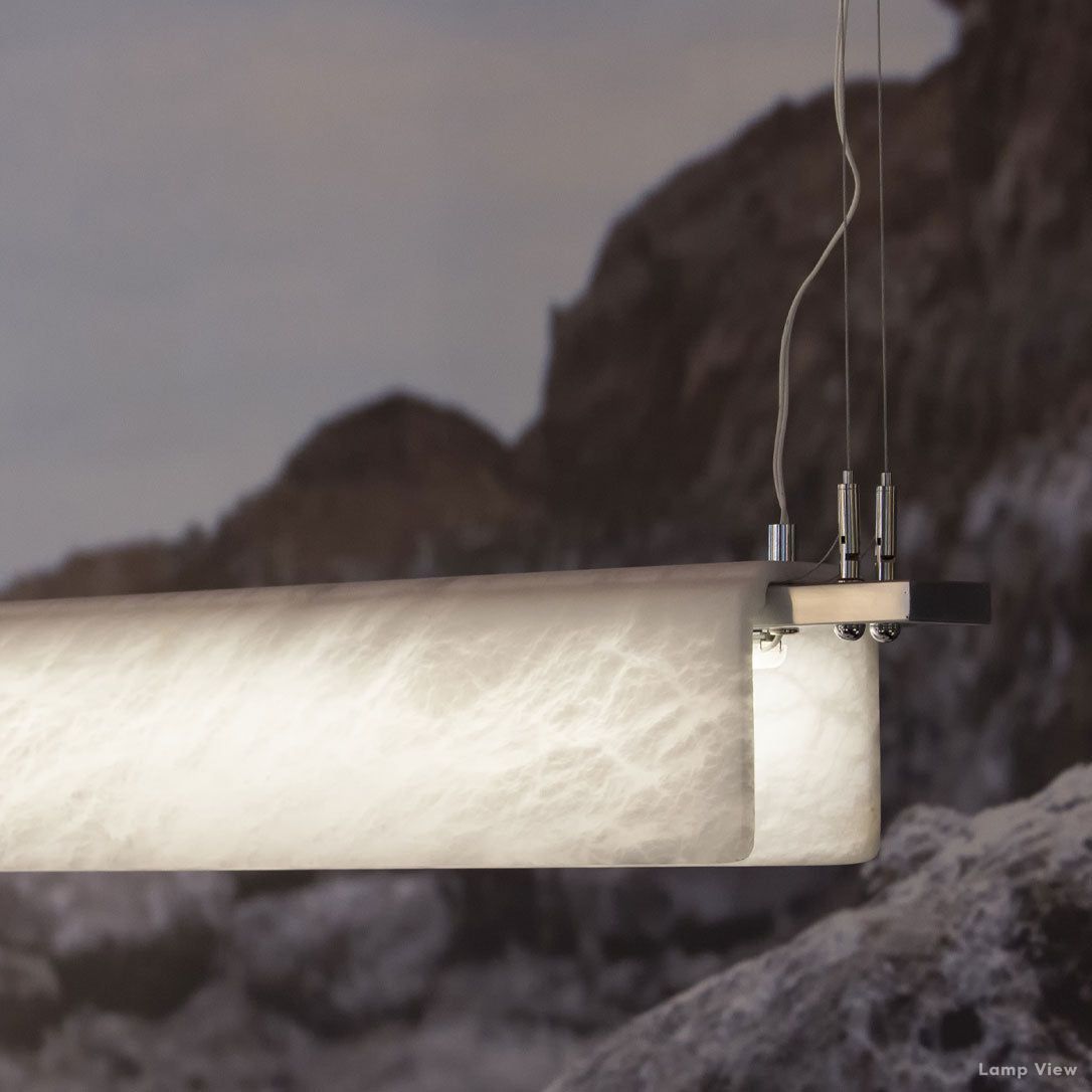 Alabaster Studio Chandelier
