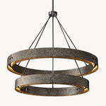 Vouvray Two-Tier Round Chandelier 72"